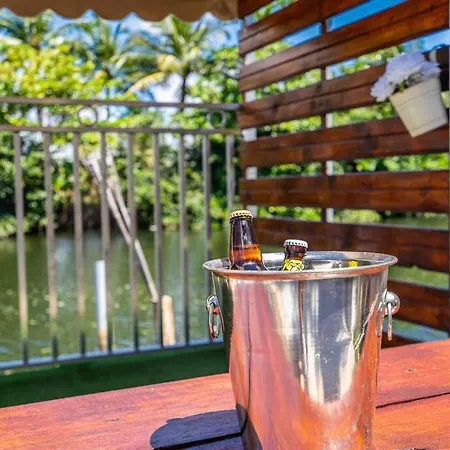 Romantic Spot By The River In The Middle Of The City